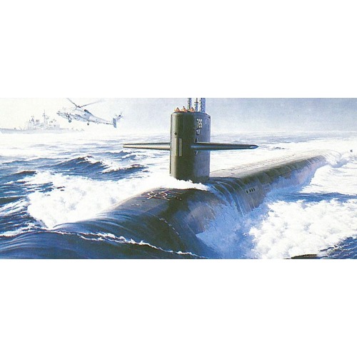 드래곤 1/350 미해군 오하이오급 전략 핵잠수함