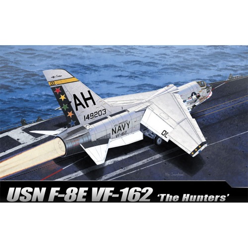 아카데미과학 1/72 미해군 F-8E 크루세이더 헌터스 한정판