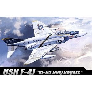 아카데미과학 1/48 F-4J VF-84 팬톰 졸리로저스