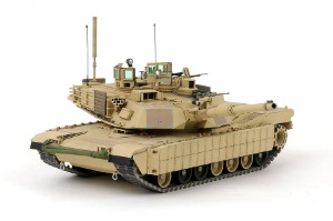 아카데미과학 1/35 미육군 M1A2 SEP TUSK1 에이브람스 전차 / 풀도색 완성품