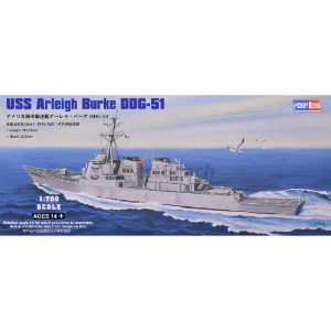 하비보스 1/700 미해군 이지스 구축함 알레이버크 DDG51