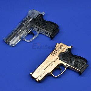 아카데미과학 컴팩트45 트윈팩 17242 금장 클리어 비비탄 권총 2개입 에어소프트건